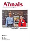 IEEE ANNALS OF THE HISTORY OF COMPUTING