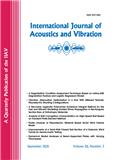 International Journal of Acoustics and Vibration