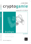 CRYPTOGAMIE BRYOLOGIE